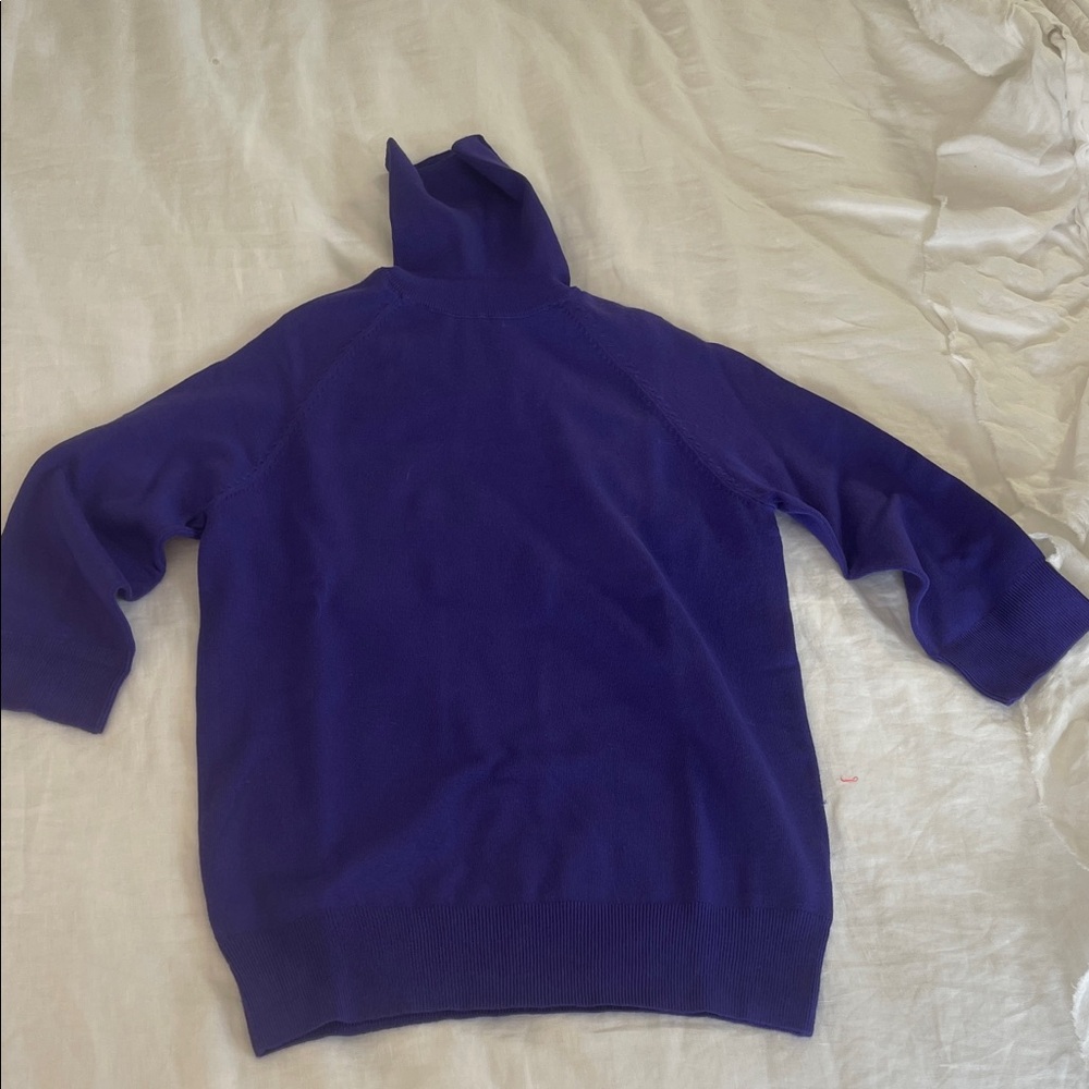 Vibrant Purple Turtleneck